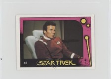 1982 Monte Gum Star Trek II The Wrath of Khan Captain Kirk Admiral Kirk #45 2xw