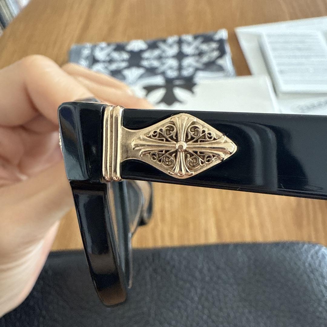 【CHROME HEARTS】クロムハ―ツ PETER ARNEL BK-18KGP メガネ s-l400.jpg