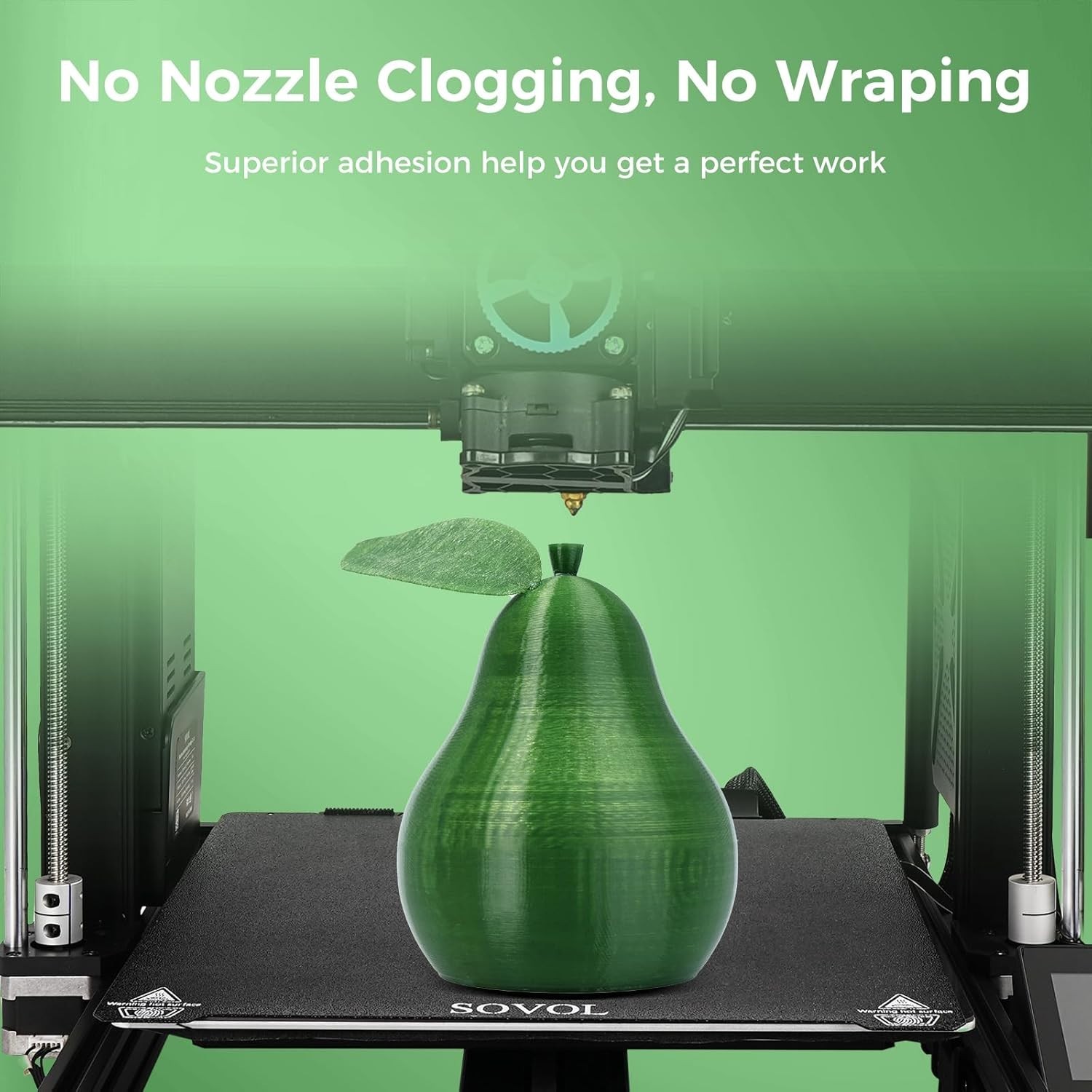 PETG Filament 1,75mm 1kg grün for 3D-Druck hohe Präzision reißfest - Bild 5