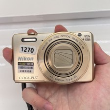 Nikon Coolpix S7000 16.0MP 20x Zoom Compact Digital Camera GOLD - 90 NEW