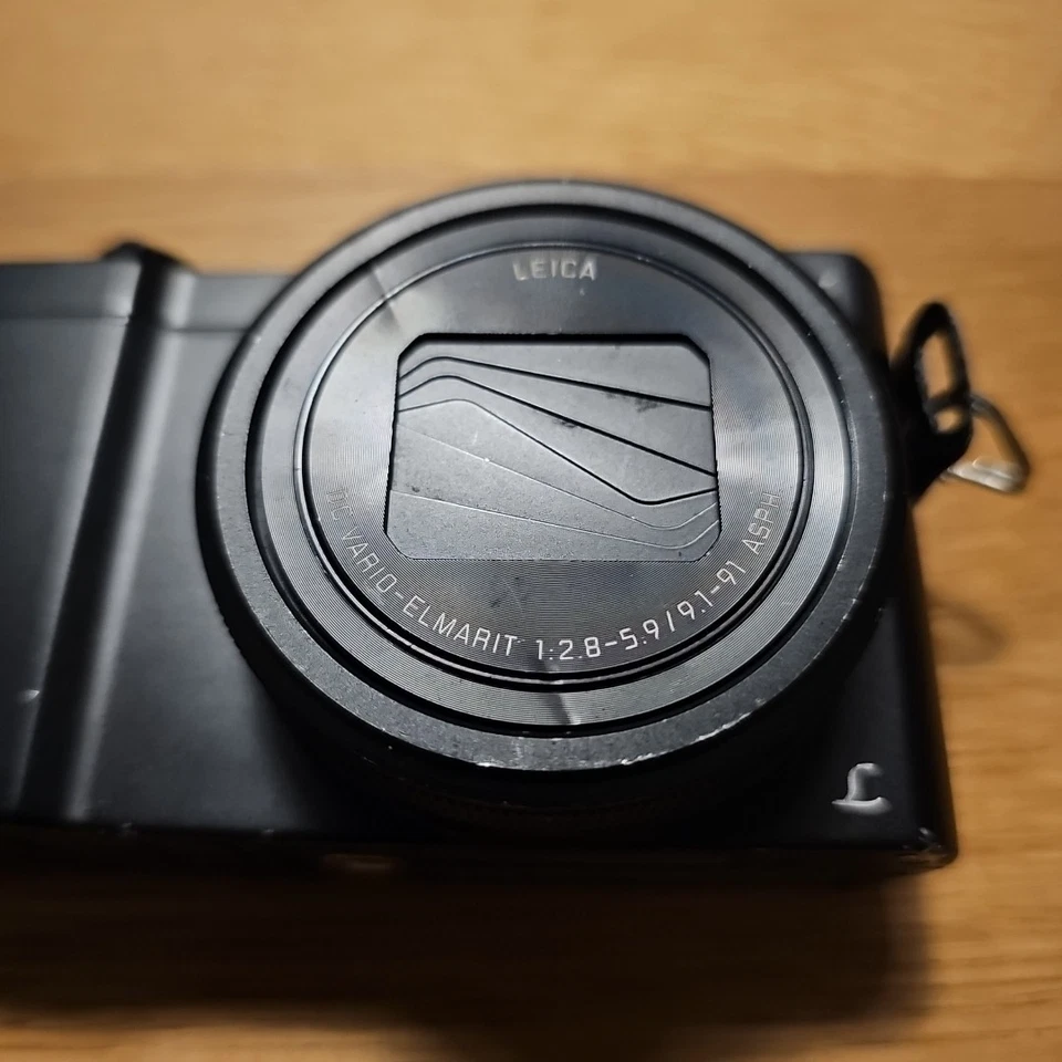 Digitalkamera Panasonic Lumix DMC-TZ101 Schwarz Kamera Abbruch Am Blech LESEN - Bild 4 von 4