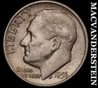 1956-D Silver Roosevelt Dime - Scarce  Better Date  No Reserve  #i128