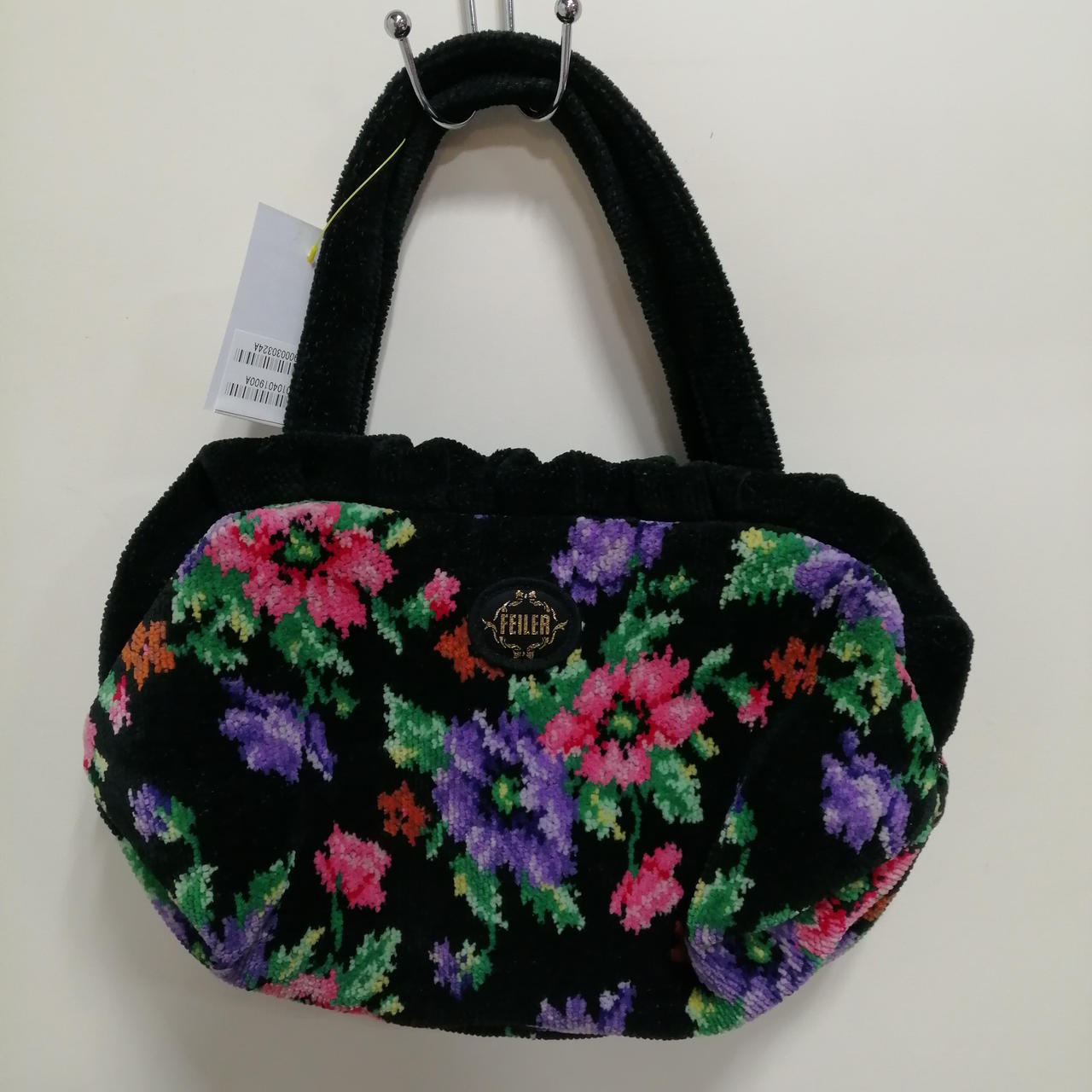 Handbag Model Allover Pattern BLK FEILER - image 1