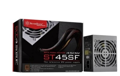 SilverStone  450W SFX Form Factor 80 Plus Bronze Power Supply ST45SF-V3