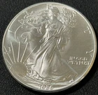 1986 1 Oz .999 American Silver Eagle Coin Nice Quality First Year ASE American!!