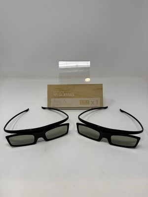 Samsung 3D Active Glasses Lot of 3 Pairs Smart TV Home Use