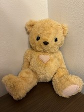 Vintage 1998 Cherished Teddies Enesco Stuffed Tan 12" Bear Plush