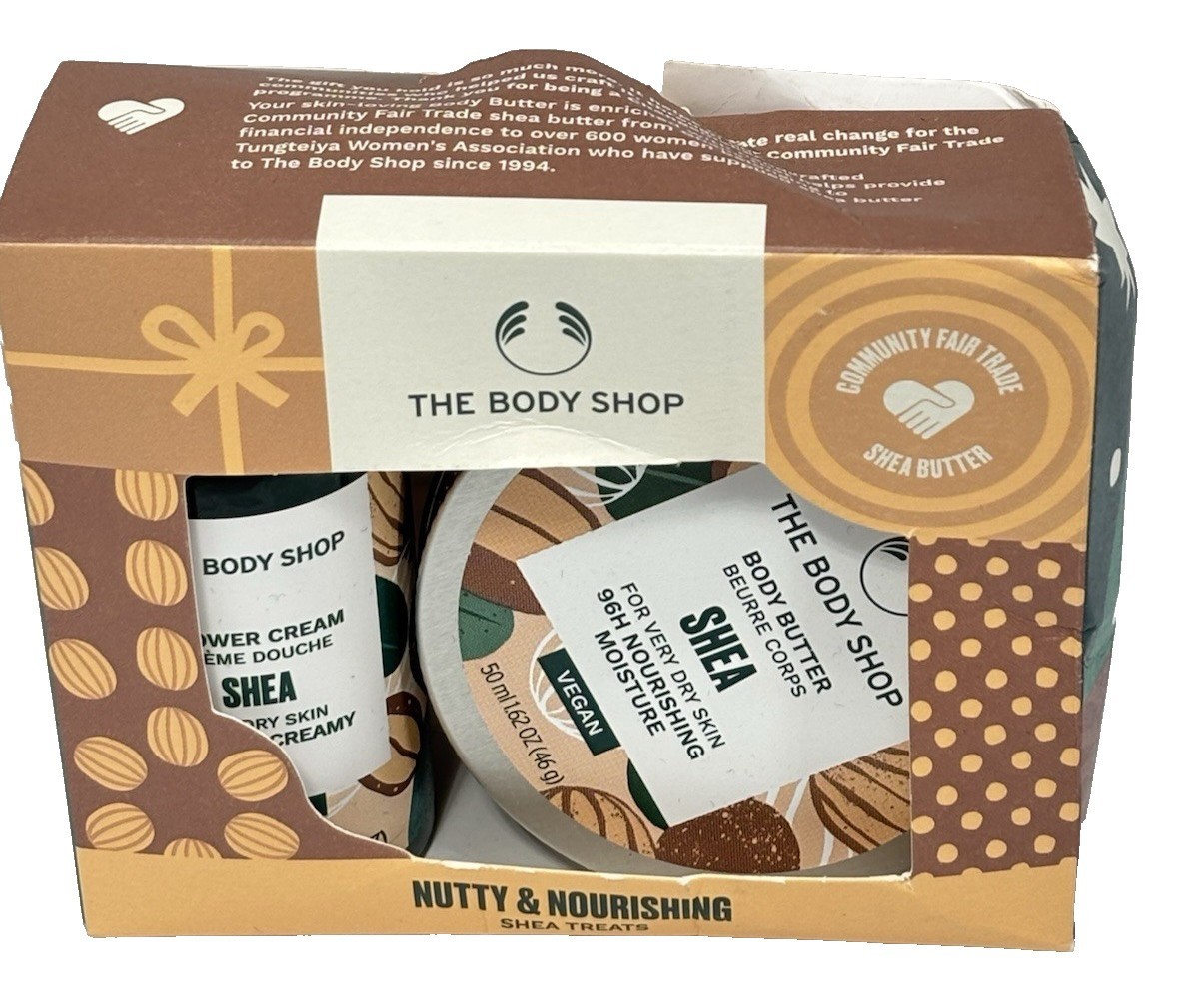 The Body Shop Shea Treats Gift Set Body Butter 50ml & Shower