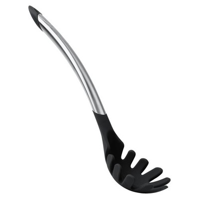 Cuisipro 12.25'' Silicone Spaghetti Server, Black