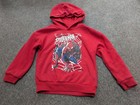 Jersey con Capucha 4-5 Años Primark Superhéroe Marvel Rojo Spiderman Usado en Excelente Condición