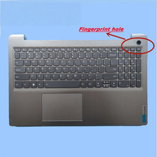 For Lenovo ideapad 3-15ITL6 15ALC6 Palmrest Keyboard Touchpap Gray 5CB1B65660/1