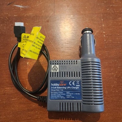 HobbyZone 3-Cell Balancing LiPo Charger Model #HBZ1003B