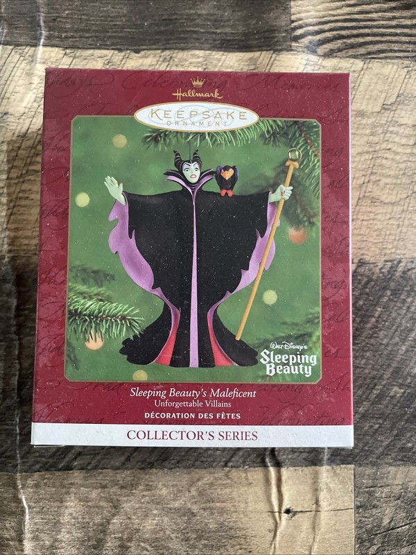 Hallmark Keepsake Sleeping Beauty's Maleficent Ornament Collector's Series 2000