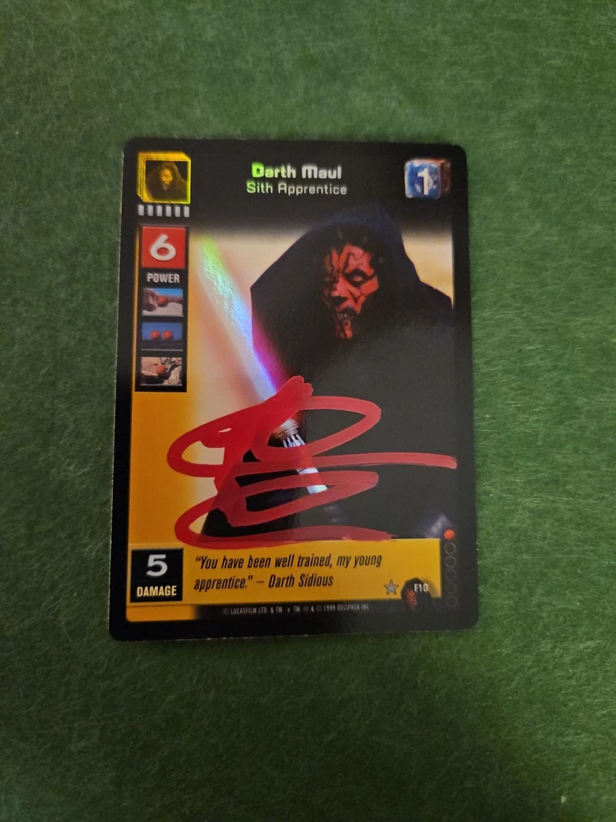 Young Jedi ダース・シディアス カード young jedi collectible card