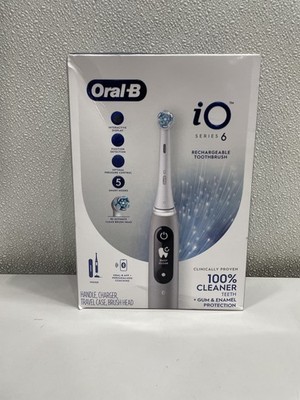 Oral-B iO Series 6 Electric Toothbrush With Replacement Brush Head/ Grey