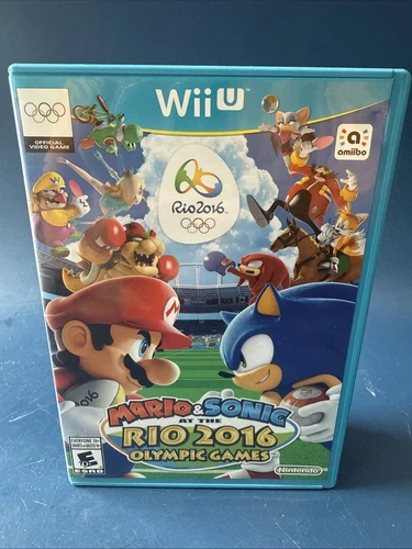 Mario and Sonic at the Rio 2016 Olympic Games (Nintendo Wii U) TESTED + CIB