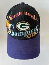 Green Bay Packers Hat Super Bowl XXXI SnapBack Logo Athletic NFL Football