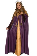 Brand New Renaissance Medieval Maiden Adult Cloak Robe Costume
