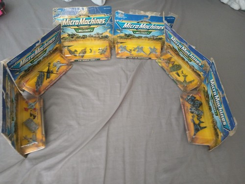 micro machines 1999 6 Boxes 30 Prices Not Open#24 1960s #12 #26 #18 #23 #16game