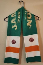 Jameson Irish Whiskey Scarf John Jameson & Son Limited Irish Flag Design