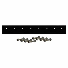 7.5' Steel Cutting Edge 90"L x 3/8"W x 6"H - Replaces Meyer 09796 with Bolt Kit