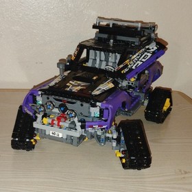 LEGO Technic Extreme Adventure 42069 Purple Tracked Vehicle 2382 Pieces