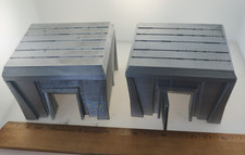 2 bunkers removable roof 28mm FAST SHIP Alternate Wargaming Miniature