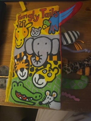     Jellycat     Jungly Tails Activity Soft Sensory Babybuch funktioniert noch.