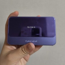 Sony Cyber Shot DSC-T110 Digital Camera 16.1MP 4x Optical Zoom Purple Auto Focus