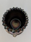 Vintage St. Clair Cobalt Carnival Glass Indian Head Toothpick Holder — photo 8