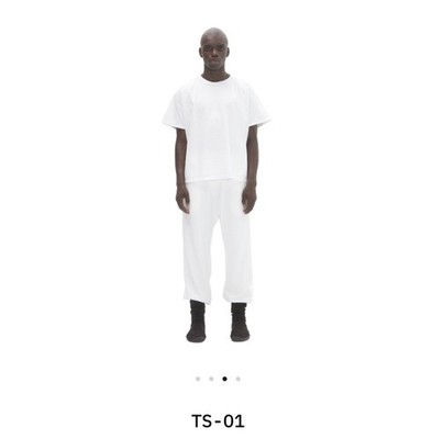 Yeezy TS-01 Men's Size 1 Small White Shirt Kanye West | eBay