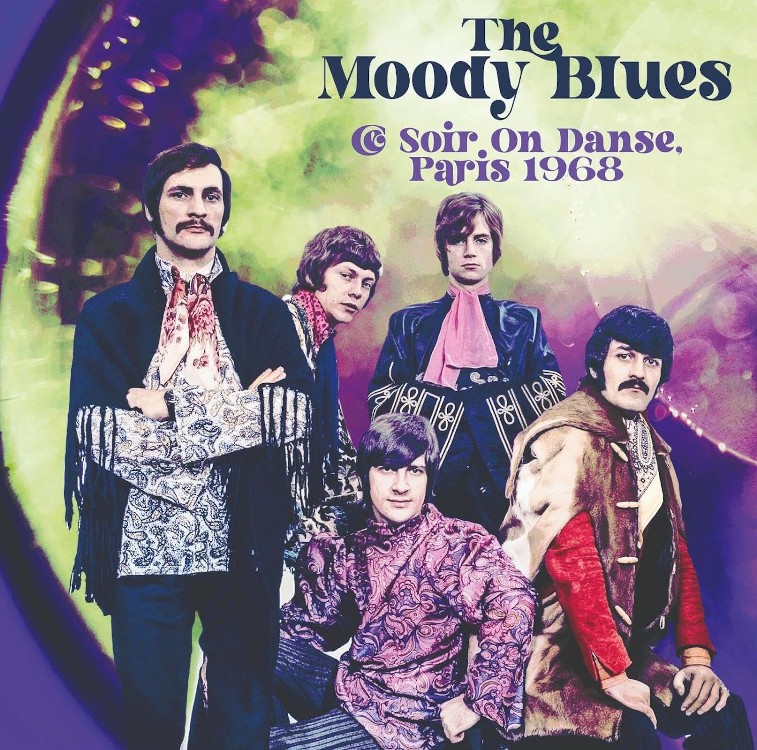 Альбом The Moody Blues Вечер на танцах, Париж, 1968 (CD) (футляр для драгоценностей) (ИМПОРТ из Великобритании)