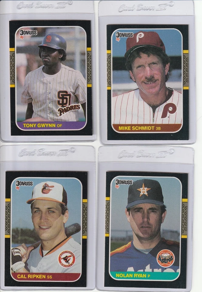 1987 Donruss Baseball Complete Set 1-660 + Puzzle-Bonds/Larkin/B.Jackson/Maddux - Image 3 of 4