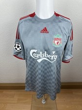 Torres #9 FC Liverpool 2008/2009 UCL Auswärts Trikot Shirt Jersey Camsia Gr.M