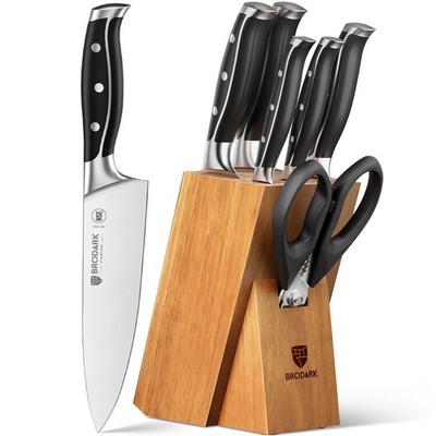 Set: 7 Piece Ultra Sharp Kitchen Set Without Steak , Set for Kitchen with Hig...