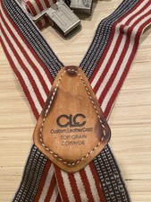 CLC Custom Leathercraft Men  s Suspenders   Patriotic USA, 2" Wide