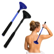2 Pack Back Scratcher for Women Men Extendable with Blue black 21inch Body Scrat