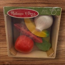 Melissa And Doug Food Groups Wooden Play Set Fruits And Vegetables - NIB