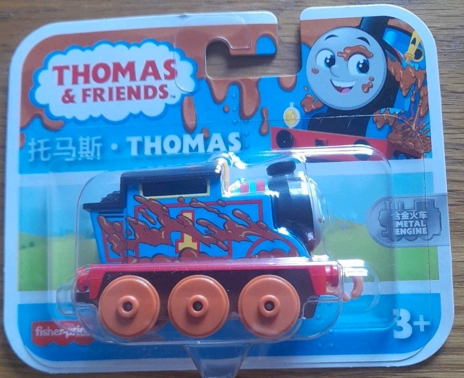 Thomas & Friends Rainbow Diesel Metal Push Along Train Engine All Engines Go - Image 6