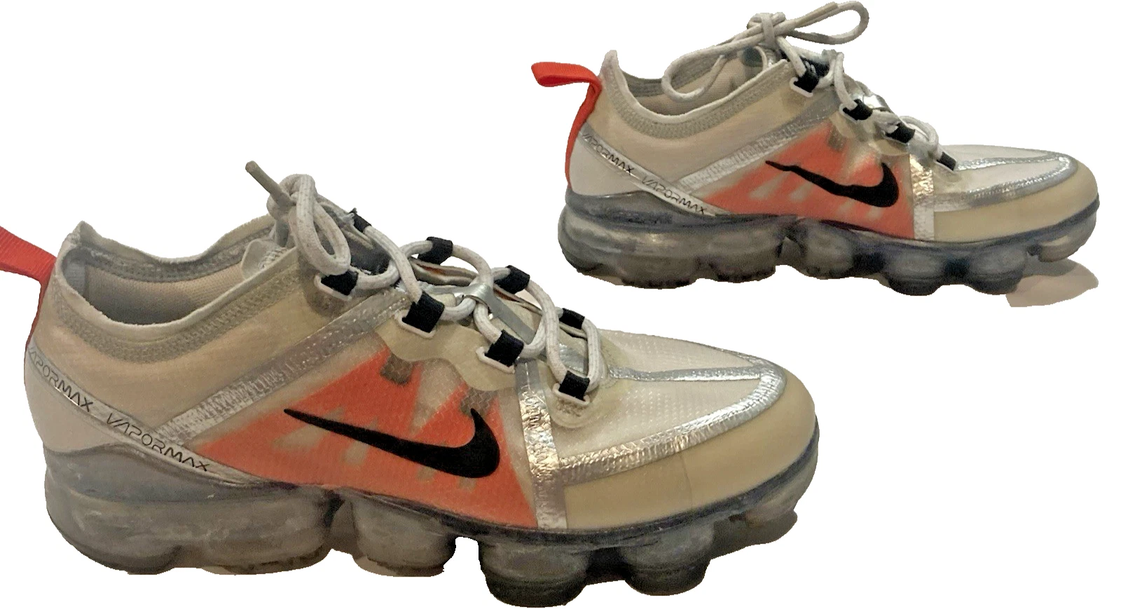 Scarpa da corsa Nike Air Vapormax GS Pure Platinum AJ2616 002 taglia 6 5 anni donna 8