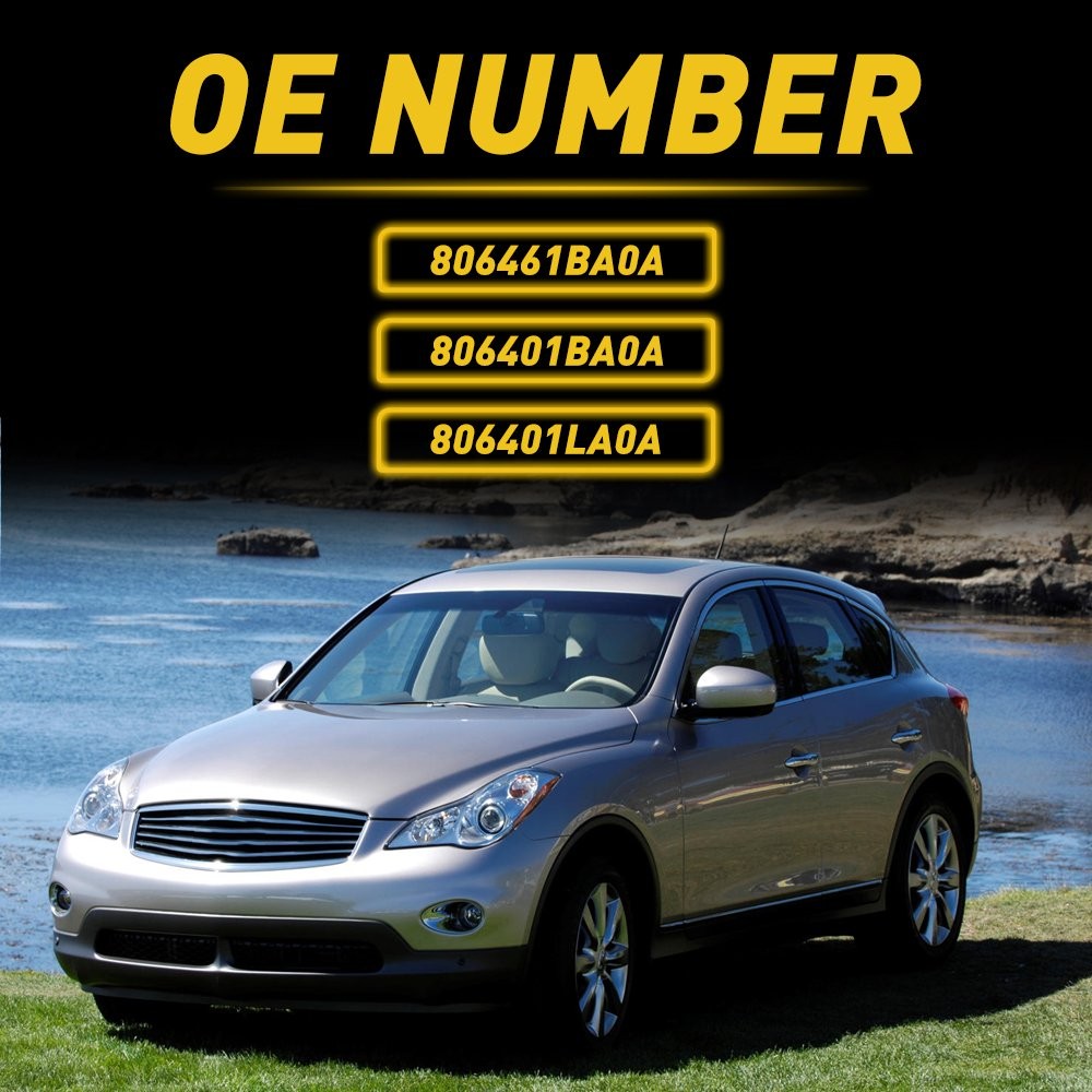 1-10x Front Left Exterior Handle Door for Infiniti EX35 EX37 FX35 FX37 FX50 thumbnail 3