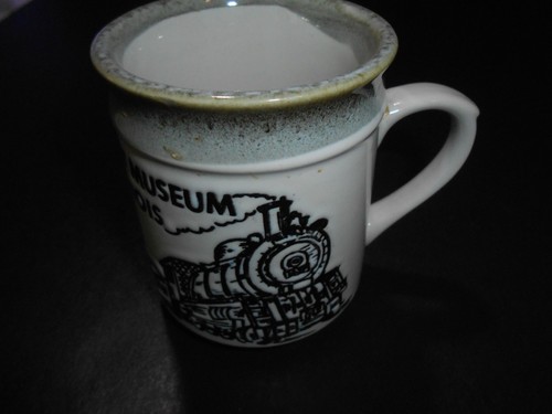 Illinois Railway Museum Union, Illinois Debossed Coffee Mug EUC