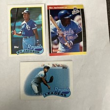 1989 Bo Jackson Baseball Cards ( Topps 540 + 789) Donruss # 208