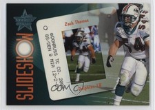 2002 Leaf Rookies & Stars SlideShow /1500 Zach Thomas #SS-14 HOF n1u