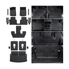 Floor Mats for 2021-2025 Jeep Grand Cherokee L 6-Seater w/o 2nd Row Center A...