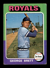 1975 TOPPS #228 GEORGE BRETT (GOOD) ROOKIE * CENTERED NICELY ~ GFCC