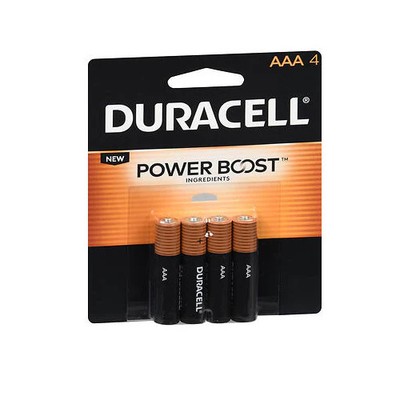 Power Boost Alkaline Batteries Aaa 2 Count  by Duracell