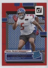 2022 Panini Donruss Rated Rookie Press Proof Red Kayvon Thibodeaux #352 13hf