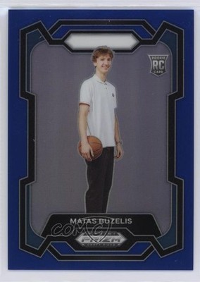 2024-25 Panini Prizm Draft Picks Blue 162/199 Matas Buzelis #67 Rookie RC 0z5u