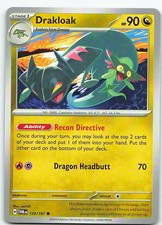 Drakloak 129/167 Twilight Masquerade Common NM Pokemon TCG